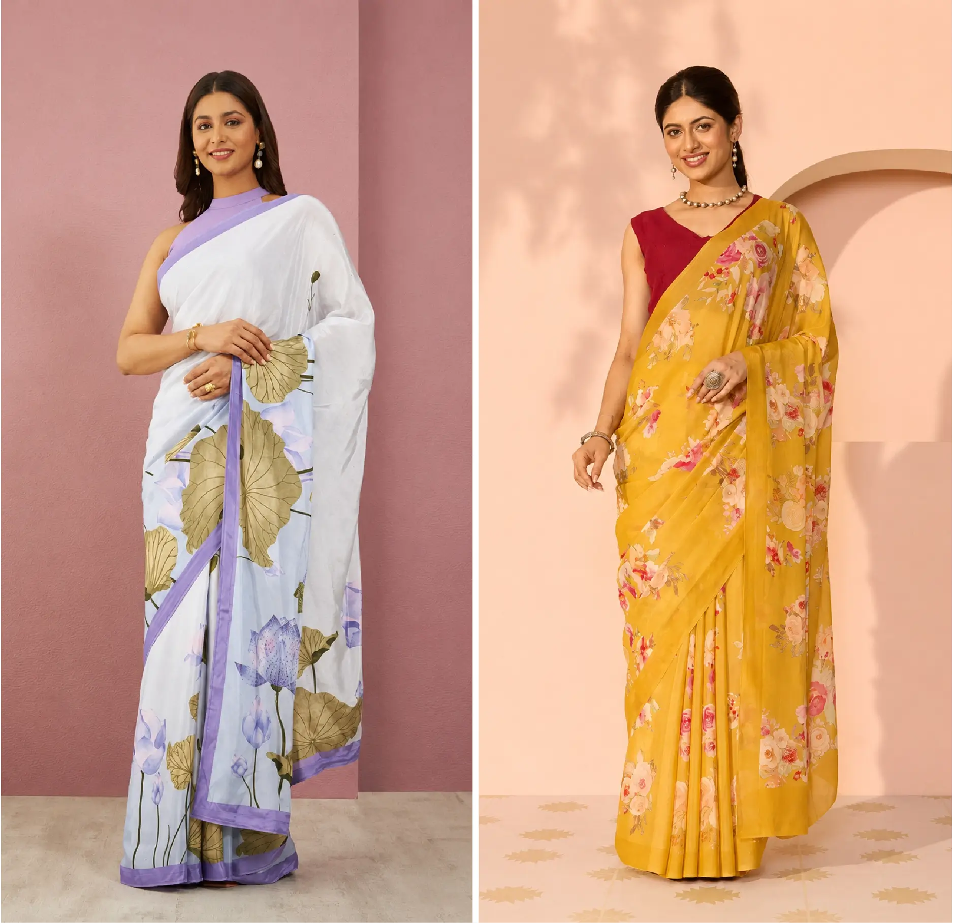 Crepe Sarees